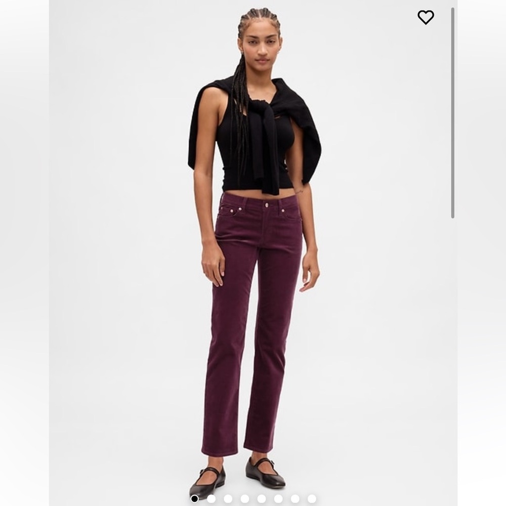 GAP 90s Low-rise Corduroys